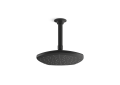 Kohler® 27051-BL 27051 Occasion® Single-Function Rain Showerhead, 2.5 gpm Flow Rate, Ceiling/Wall Mount