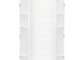 Sterling® 72102100-0 Shower Back Wall, Ensemble®, 36 in L x 72-1/2 in W, Solid Vikrell®