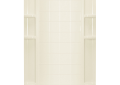 Sterling® 72122100-96 Shower Back Wall, Ensemble®, 48 in L x 72-1/2 in W, Solid Vikrell®