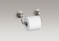 Kohler® 11415-BN Toilet Tissue Holder, Bancroft®, 3-3/4 in H, Metal, Vibrant® Brushed Nickel