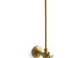 Kohler(R) 7637-2MB 3/8" NPT Angle Supply with Stop and Annealed Vertical Tube - Vibrant Brushed Moderne Brass