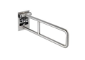 Bobrick 4998 Swing-Up Grab Bar, 29 in L x 6-1/8 in W x 8-3/4 in H, 304 Stainless Steel, Satin, Domestic