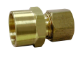 Jones Stephens™ C74093LF Adapter, 3/8 x 5/8 in, Compression x C, Brass