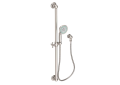 Newport Brass 280E/15S Tub and Shower Slide Bar with Multifunction Hand Shower Set - Satin Nickel - PVD