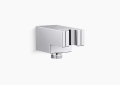 Kohler K-26310-CP Statement(R) Wall-Mount Handshower Holder with Supply Elbow and Check Valve - Polished Chrome