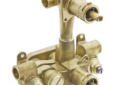 Moen® 3320 M-Pact® Rough-In Valve, 1/2 in IPS Inlet x 1/2 in C Outlet, Brass Body, Domestic