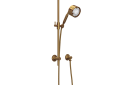 Rohl® MB2046FB Graceline Transitional Round Handshower Set, 5-Function Shower Head, 1.8 gpm Flow Rate, French Brass