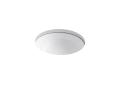 Kohler(R) 29000-0 Caxton(R) 16-1/8" Round Undermount Bathroom Sink, No Overflow - White