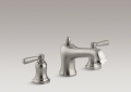 Kohler® T10585-4-BN Bancroft® Bath Tub Faucet Trim, 16 gpm Flow Rate, 8 in Center, Vibrant® Brushed Nickel, 2 Handles, Function: Traditional