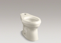 Kohler® 4309-47 Cimarron® Toilet Bowl, Almond, Elongated Shape, 12 in Rough-In
