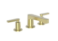 Newport Brass® 2970/04 Model 2970 Dorrance Widespread Lavatory Faucet, 1.2 gpm Flow Rate, 2-5/16 in H Spout, 8 to 20 in Center, PVD Satin Brass, 2 Handles, Pop-Up Drain