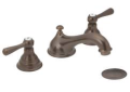 Moen® T6105ORB Kingsley® Widespread Bathroom Faucet, 1.5 gpm Flow Rate, 1.562 in H Spout, 8 to 16 in Center, Oil Rubbed Bronze, 2 Handles, Pop-Up Drain, Domestic