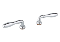 GROHE 18732000 Seabury® Faucet Lever Handle, For Use With Seabury 20800000 Bathroom Faucet, Metal, Polished Chrome, Import