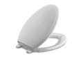 Kohler® 4733-95 Glenbury™ Q3™ Toilet Seat With Grip-Tight, Elongated Bowl, Closed Front, Polypropylene, Ice Gray™, Quick Release Hinge