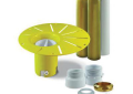 Barclay 5598-ITD Tub Drain Rough-In Kit, For Use With Bathtubs, Steel/Brass, Import