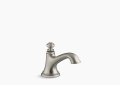 Kohler® 72759-BN Artifacts® Stationary Bathroom Sink Spout, For Use With Widespread Bathroom Sink Faucet, 1.2 gpm, 5-3/8 in Spout Reach, Brass, Vibrant® Brushed Nickel