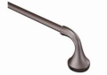 Moen® YB2824ORB Towel Bar, Eva®, 24 in L Bar, 3.43 in OAD x 1.99 in OAH, Oil Rubbed Bronze, Import