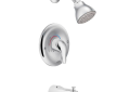 Moen® L2353 Tub and Shower Valve, 2.5 gpm Shower, Polished Chrome