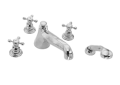 Newport Brass 3-927-15 Roman Tub Faucet with Hand Shower - Polished Nickel