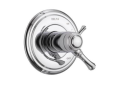 DELTA® T17T097 TempAssure® 17T 2-Function Valve Trim, 2.5 gpm Shower, Polished Chrome