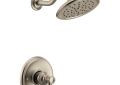 Moen® M-Pact™ M-Core™ UT3312BN 3-Port Shower Only Trim, 2.5 gpm Shower, Brushed Nickel