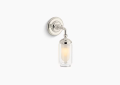 Kohler K-72584-SNL Artifacts(TM) One-Light Sconce - Polished Nickel