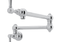 ROHL A1451LMAPC-2 Wall Mount Swing Arm Pot Filler - Polished Chrome