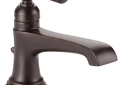 Brizo® 65060LF-RB Rook™ Lavatory Faucet, Commercial, 1.5 gpm Flow Rate, 3-1/16 in H Spout, 1 Handles, Pop-Up Drain, 1 Faucet Holes, Venetian Bronze, Function: Traditional