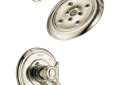 DELTA® T17297-PN Monitor® 17 Shower Trim, 1.75 gpm Shower, Brilliance® Polished Nickel