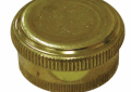 Jones Stephens™ G20055 Garden Hose Cap With Washer, 3/4 in, Female Hose Thread, Brass