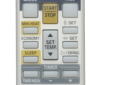 Fujitsu 9379219013 Halcyon Wireless Remote Control