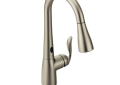 Moen® 7594ESRS 7594EW Arbor® Pull-Down Kitchen Faucet, 1.5 gpm Flow Rate, Spot Resist Stainless, 1 Handles, 1/3 Faucet Holes, Function: Traditional, Domestic