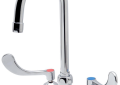 Zurn® AquaSpec® Z812B4-XL Centerset Bathroom Faucet, Polished Chrome, 2.2 gpm Flow Rate