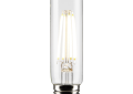 SATCO® S21351 Bulb, 8 W, 60 W Incandescent Equivalent, E26 Lamp Base, T10 Shape, 800 Lumens