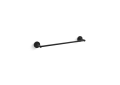 Kallista P34408-00-BL Towel Bar, 18" One(TM) - Matte Black