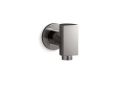 Kohler® 98352-TT Exhale™ Wall Mount Supply Elbow, 1/2 in x G1/2 Nominal, NPT x Hose End Style, Metal