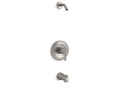 Kohler® TLS395-4S-BN Bath/Shower Valve Trim, Vibrant® Brushed Nickel