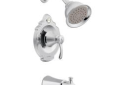 Moen® T2503 Tub and Shower Trim, 2.5 gpm Shower, Polished Chrome