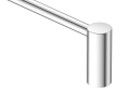 Moen® YB0424CH YB0424 Align™ Towel Bar, 24 in L Bar, 1.34 in OAH 3.33 in OAD, Import