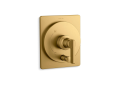 Kohler(R) K-T35919-4-2MB Castia(TM) by Studio McGee Rite-Temp(R) Valve Trim with Push-Button Diverter - Vibrant Brushed Moderne Brass
