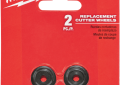 Milwaukee 48-22-4256 Package of 2 Replacement Cutter Wheels