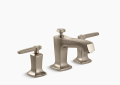 Kohler 16232-4-BV Margaux (R) Widespread Bathroom Sink Faucet with Lever Handles - Vibrant Brushed Bronze