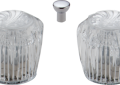 Delta H21 Clear Knob Handle Set