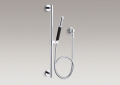 Kohler® 8487-CP Shift™ Ellipse Hand Shower Kit, 2.5 gpm Flow Rate, 60 in L Hose, Polished Chrome