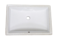 Fairmont Designs S-200WH White Ceramic Undermount Sink