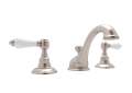 Rohl® A1408LPSTN-2 Viaggio Traditional Bathroom Faucet, 1.2 gpm Flow Rate, Satin Nickel