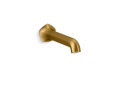 Kohler® 27024-2MB 27024 Occasion® Wall-Mount Bath Spout, Premium Metal, Vibrant Brushed Moderne Brass
