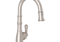 ROHL U.4743STN-2 Georgian Era Pulldown Bar & Food Prep Faucet - Satin Nickel