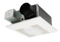 Panasonic WhisperFit® DC FV-0511VFL1 Ventilation Fan/Light, 4.2/6.6/11 W Fixture, 120 V AC, 26 ga Galvanized Steel Housing