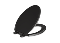 Kohler® 4733-RL-7 4733-RL Toilet Seat, Glenbury™, Elongated Bowl, Black Black, Slow Close Hinge